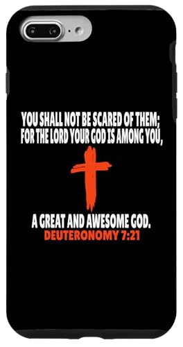 Deuteronomy 7:21 Bibelversen Schrift Hülle für iPhone 7 Plus/8 Plus Deuteronomy 7:21 Bibelversen Schrift Hülle für iPhone 7 Plus/8 Plus von + Bible Rise +