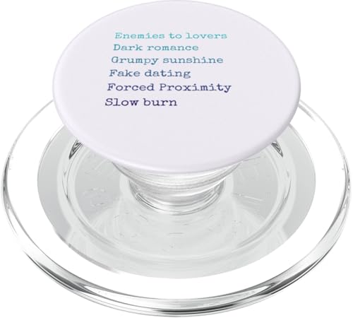 Bibliophiles Liebesbuch, Genre: Humor, Tee PopSockets PopGrip für MagSafe Bibliophiles Liebesbuch, Genre: Humor, Tee PopSockets PopGrip für MagSafe von Bibliophile Book Lovers Book Blogger Tees