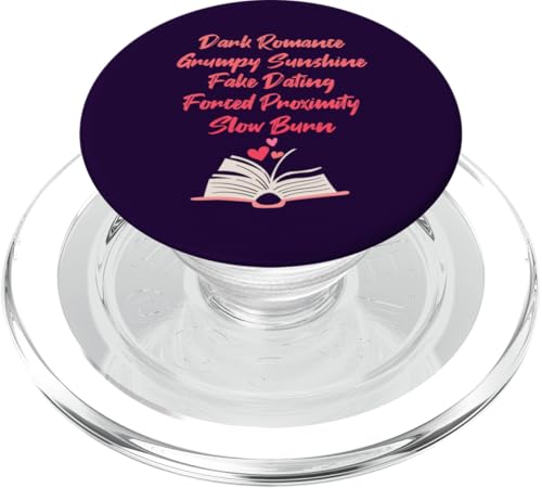 Bibliophiles Liebesbuch, Genre: Humor, Tee PopSockets PopGrip für MagSafe von Bibliophile Book Lovers Book Blogger Tees