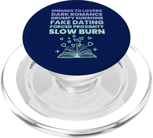 Bibliophiles Liebesbuch, Genre: Humor, Tee PopSockets PopGrip für MagSafe Bibliophiles Liebesbuch, Genre: Humor, Tee PopSockets PopGrip für MagSafe von Bibliophile Book Lovers Book Blogger Tees