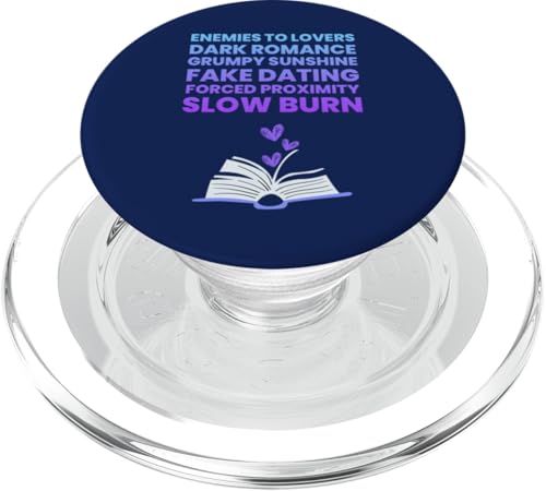 Bibliophiles Liebesbuch, Genre: Humor, Tee PopSockets PopGrip für MagSafe Bibliophiles Liebesbuch, Genre: Humor, Tee PopSockets PopGrip für MagSafe von Bibliophile Book Lovers Book Blogger Tees