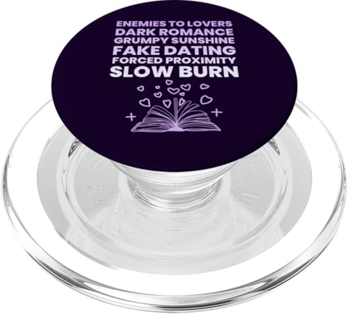 Bibliophiles Liebesbuch, Genre: Humor, Tee PopSockets PopGrip für MagSafe Bibliophiles Liebesbuch, Genre: Humor, Tee PopSockets PopGrip für MagSafe von Bibliophile Book Lovers Book Blogger Tees