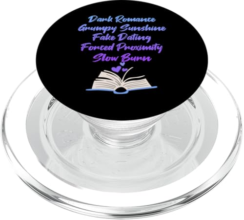 Bibliophiles Liebesbuch, Genre: Humor, Tee PopSockets PopGrip für MagSafe Bibliophiles Liebesbuch, Genre: Humor, Tee PopSockets PopGrip für MagSafe von Bibliophile Book Lovers Book Blogger Tees