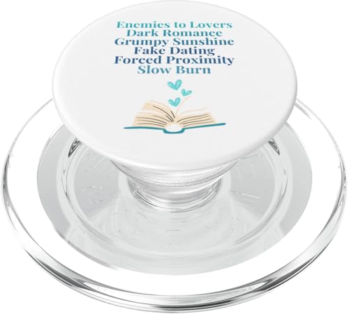 Bibliophiles Liebesbuch, Genre: Humor, Tee PopSockets PopGrip für MagSafe Bibliophiles Liebesbuch, Genre: Humor, Tee PopSockets PopGrip für MagSafe von Bibliophile Book Lovers Book Blogger Tees