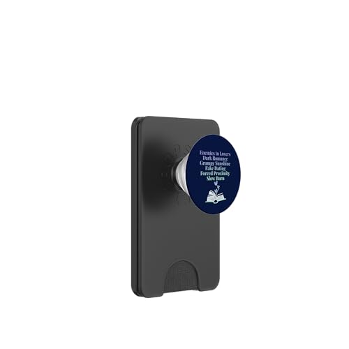 Bibliophiles Liebesbuch, Genre: Humor, Tee PopSockets PopWallet für MagSafe Bibliophiles Liebesbuch, Genre: Humor, Tee PopSockets PopWallet für MagSafe von Bibliophile Book Lovers Book Blogger Tees
