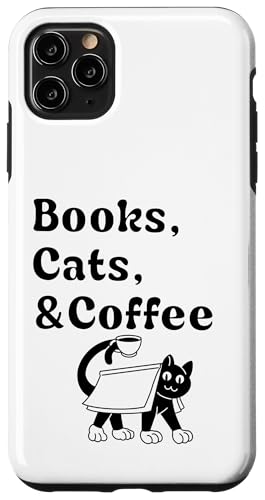 Book Lover's Books Katzen und Kaffee Hülle für iPhone 11 Pro Max Book Lover's Books Katzen und Kaffee Hülle für iPhone 11 Pro Max von Bibliophile Book Lovers Book Blogger Tees
