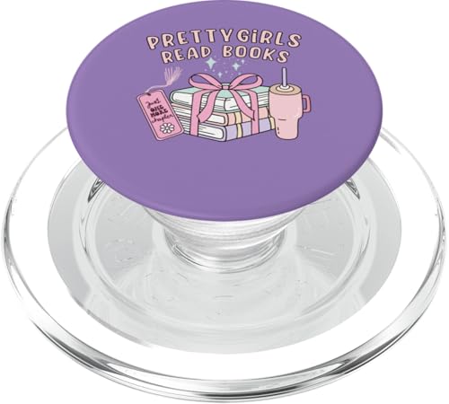Book Lover's Pretty Girl's Read Books PopSockets PopGrip für MagSafe von Bibliophile Book Lovers Book Blogger Tees