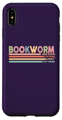 BookWorm Buntes Regenbogen-T-Shirt für Buchliebhaber Hülle für iPhone XS Max BookWorm Buntes Regenbogen-T-Shirt für Buchliebhaber Hülle für iPhone XS Max von Bibliophile Book Lovers Book Blogger Tees