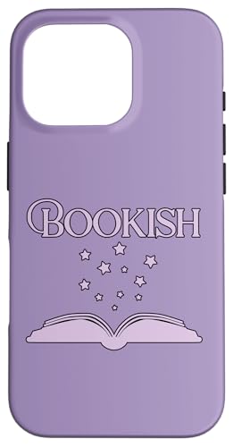 Bookish Book Lover Tee mit Lavendelmotiv Hülle für iPhone 16 Pro von Bibliophile Book Lovers Book Blogger Tees