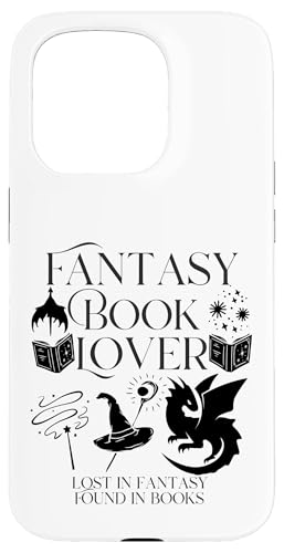 Fantasy Book Lover Dragons and Magic Bibliophile Design Hülle für iPhone 15 Pro Fantasy Book Lover Dragons and Magic Bibliophile Design Hülle für iPhone 15 Pro von Bibliophile Book Lovers Book Blogger Tees