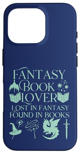 Fantasy Book Lover Dragons and Magic Bibliophile Design Hülle für iPhone 16 Pro Fantasy Book Lover Dragons and Magic Bibliophile Design Hülle für iPhone 16 Pro von Bibliophile Book Lovers Book Blogger Tees