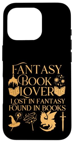 Fantasy Book Lover Dragons and Magic Bibliophile Design Hülle für iPhone 16 Pro Fantasy Book Lover Dragons and Magic Bibliophile Design Hülle für iPhone 16 Pro von Bibliophile Book Lovers Book Blogger Tees
