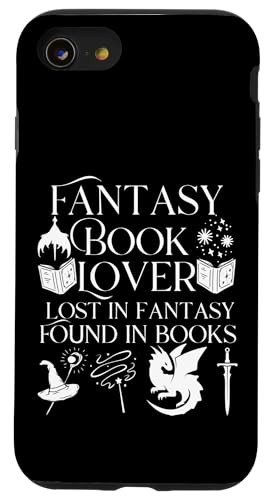 Fantasy Book Lover Dragons and Magic Bibliophile Design Hülle für iPhone SE (2020) / 7 / 8 von Bibliophile Book Lovers Book Blogger Tees