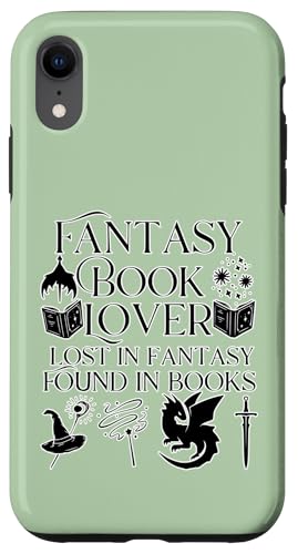 Fantasy Book Lover Dragons and Magic Bibliophile Design Hülle für iPhone XR Fantasy Book Lover Dragons and Magic Bibliophile Design Hülle für iPhone XR von Bibliophile Book Lovers Book Blogger Tees
