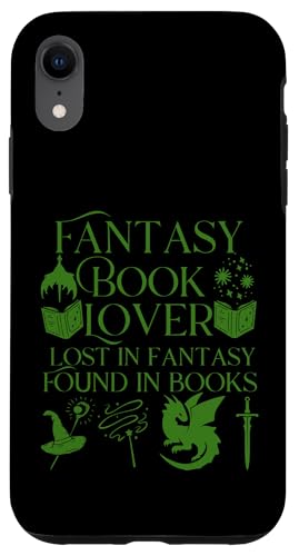 Fantasy Book Lover Dragons and Magic Bibliophile Design Hülle für iPhone XR Fantasy Book Lover Dragons and Magic Bibliophile Design Hülle für iPhone XR von Bibliophile Book Lovers Book Blogger Tees