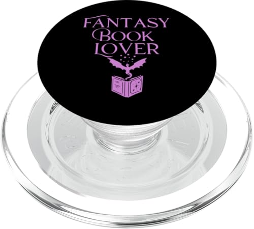 Fantasy Book Lover Dragons and Magic Bibliophile Design PopSockets PopGrip für MagSafe Fantasy Book Lover Dragons and Magic Bibliophile Design PopSockets PopGrip für MagSafe von Bibliophile Book Lovers Book Blogger Tees