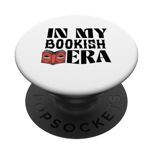 In My Bookish Era Book Lover T-Shirt PopSockets Klebender PopGrip von Bibliophile Book Lovers Book Blogger Tees