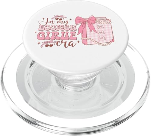 In My Bookish Girlie Era Book Lover Coquette T-Shirt PopSockets PopGrip für MagSafe In My Bookish Girlie Era Book Lover Coquette T-Shirt PopSockets PopGrip für MagSafe von Bibliophile Book Lovers Book Blogger Tees