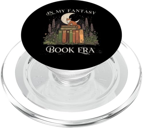 In My Fantasy Era Book Lover Fox Art Tee PopSockets PopGrip für MagSafe In My Fantasy Era Book Lover Fox Art Tee PopSockets PopGrip für MagSafe von Bibliophile Book Lovers Book Blogger Tees