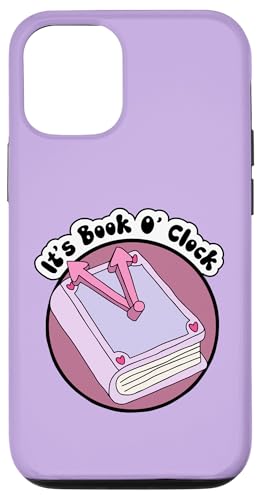 It's Book O'Clock Bibliophile Humor Funny Book Tee Design Hülle für iPhone 12/12 Pro It's Book O'Clock Bibliophile Humor Funny Book Tee Design Hülle für iPhone 12/12 Pro von Bibliophile Book Lovers Book Blogger Tees