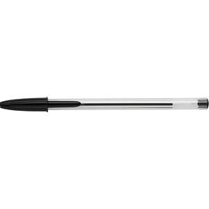 90 + 10 GRATIS: BIC Kugelschreiber Cristal® Medium transparent Schreibfarbe schwarz, 90 St. + GRATIS 10 St. von Bic