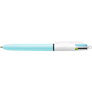 BIC 4-Farben-Kugelschreiber Fun blau Schreibfarbe farbsortiert, 1 St. von Bic