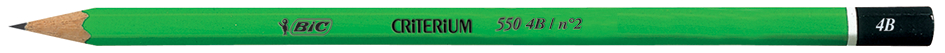 BIC Bleistift Criterium 550, Härtegrad: 3B, sechseckig von Bic