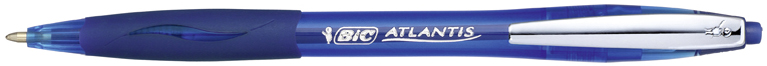 BIC Druckkugelschreiber Atlantis Soft, blau von Bic