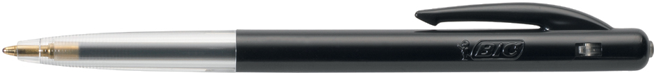 BIC Druckkugelschreiber M10, Strichfarbe: schwarz von Bic