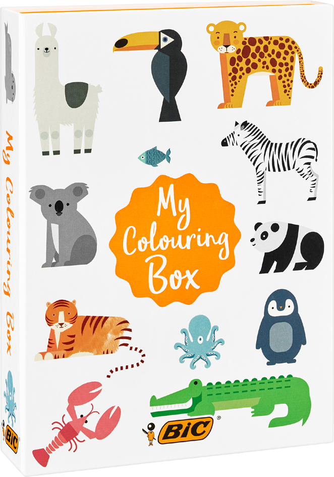 BIC KIDS Zeichenset , My Colouring Box, , 73-teilig von Bic