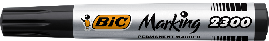 BIC Permanent-Marker Marking 2300 Ecolutions, schwarz von Bic