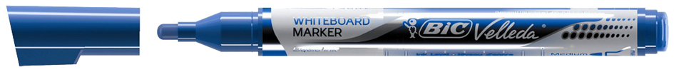 BIC Whiteboard-Marker Velleda Liquid Ink Tank, blau von Bic