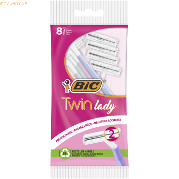 Bic Einwegrasierer Twin 8800503 8 Stück von Bic
