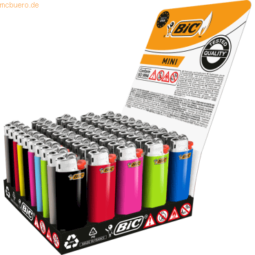 Bic Feuerzeug MINI J25 999719 50 Stück von Bic