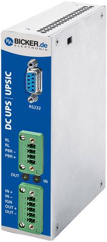 Bicker Elektronik UPSIC-1205D Industrielle USV-Anlage (DIN Rail) von Bicker Elektronik