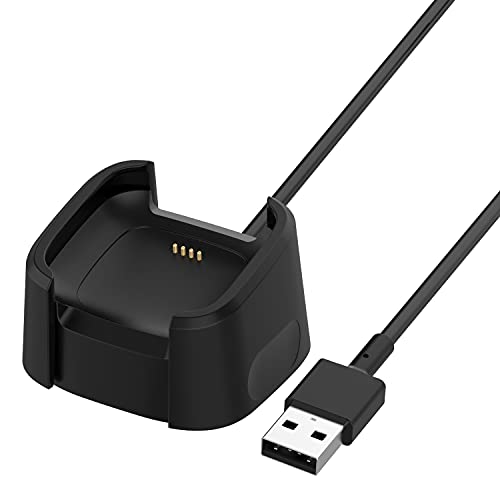 BICMICE Ladegerät 1M Kompatibel mit Fitbit Versa 2/Versa 2 SE Ladekabel(Nicht für Versa/Versa Lite),USB Kabel für Fitbit Versa 2 Smartwatch von Bicmice