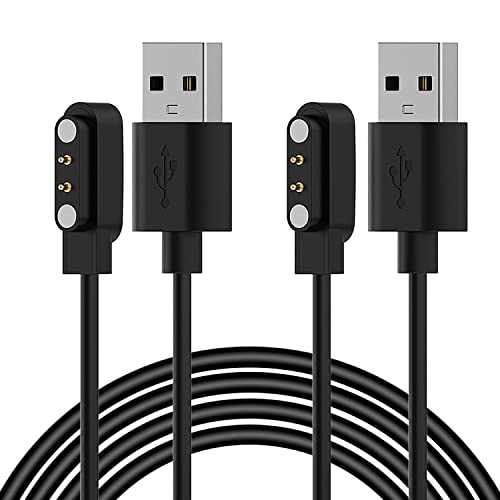 Bicmice USB-Ladekabel Kompatibel mit Yamay Sw021 Willful Sw023 Sw025 Letsfit Id205l Letscom Id205g Id205s Id206 Id205u Id216 Smartwatch Umidigi Uwatch 3s 3 2 2s Urun Magnetisches Ladekabel von Bicmice