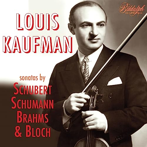 Louis Kaufman spielt romantische Sonaten von Biddulph Recordings (Naxos Deutschland Musik & Video Vertriebs-)