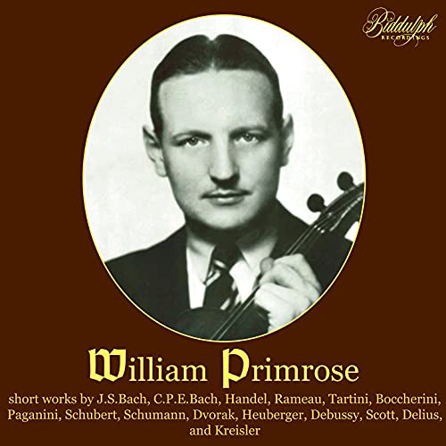 Primrose Plays Baroque Sonatas and Encore Pieces von Biddulph Recordings (Naxos Deutschland Musik & Video Vertriebs-)