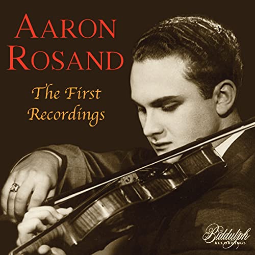 Rosand - The First Recordings von Biddulph Recordings (Naxos Deutschland Musik & Video Vertriebs-)