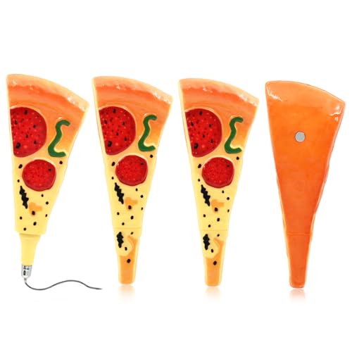 BieFuSin 4PCS Neuheit Kugelschreiber Funny Writing Pen, 0.5 mm schwarze Tinte Stifte kreative Fast Food Geformt Stifte für Kinder Jungen Mädchen, Haus Schule Büro Dekoration Geschenk liefert (Pizza) BieFuSin 4PCS Neuheit Kugelschreiber Funny Writing Pen, 0.5 mm schwarze Tinte Stifte kreative Fast Food Geformt Stifte für Kinder Jungen Mädchen, Haus Schule Büro Dekoration Geschenk liefert (Pizza) von BieFuSin