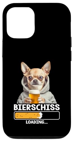 Bier Geschenkidee für Bierliebhaber Bier Chihuahua Hund Hülle für iPhone 12/12 Pro Bier Geschenkidee für Bierliebhaber Bier Chihuahua Hund Hülle für iPhone 12/12 Pro von Bier Alkohol saufen betrunken Mallorca Spaß Tshirt