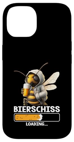 Bier Geschenkidee für Bierliebhaber Saufen Bier Biene Imker Hülle für iPhone 14 Bier Geschenkidee für Bierliebhaber Saufen Bier Biene Imker Hülle für iPhone 14 von Bier Alkohol saufen betrunken Mallorca Spaß Tshirt