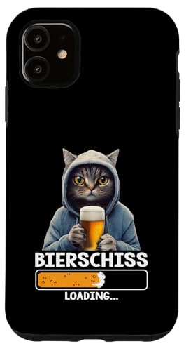 Bier Geschenkidee für Bierliebhaber Saufen Bier Katze Hülle für iPhone 11 Bier Geschenkidee für Bierliebhaber Saufen Bier Katze Hülle für iPhone 11 von Bier Alkohol saufen betrunken Mallorca Spaß Tshirt