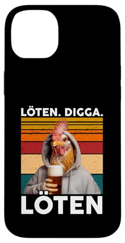 Bier Löten Digga Löten Bierliebhaber Saufen Bier Huhn Hülle für iPhone 14 Plus Bier Löten Digga Löten Bierliebhaber Saufen Bier Huhn Hülle für iPhone 14 Plus von Bier Alkohol saufen betrunken Mallorca Spaß Tshirt