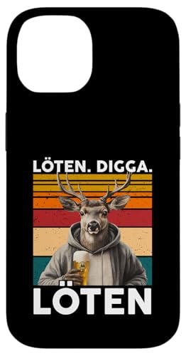 Bier Löten Digga Löten Bierliebhaber Saufen Bier Reh Hirsch Hülle für iPhone 14 Bier Löten Digga Löten Bierliebhaber Saufen Bier Reh Hirsch Hülle für iPhone 14 von Bier Alkohol saufen betrunken Mallorca Spaß Tshirt
