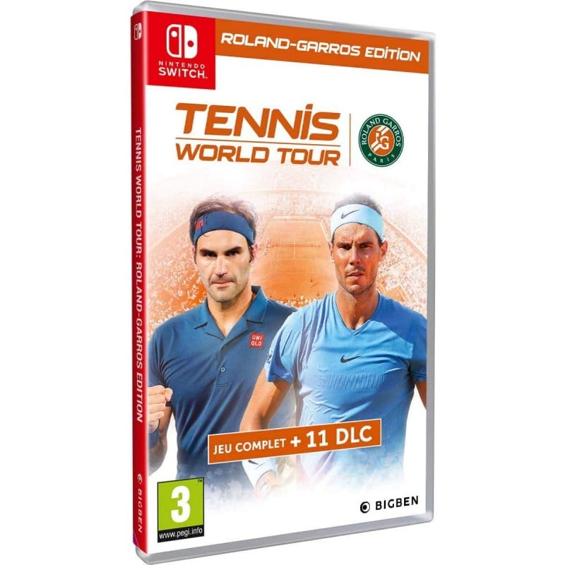 Tennis World Tour (Roland Garros Edition) (FR/GER/Multi in Game) von Big Ben Interactive