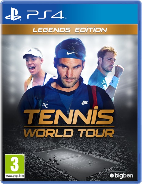 Tennis World Tour: Legends Edition (ENG/IT) von Big Ben Interactive