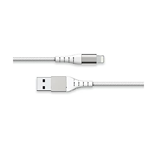 Big Ben Force Power Lit Ladekabel mit geflochtenem Nylon, USB A/Micro-USB, 1,2 m, Weiß Big Ben Force Power Lit Ladekabel mit geflochtenem Nylon, USB A/Micro-USB, 1,2 m, Weiß von Big Ben