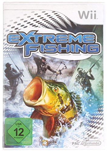 Nintendo Wii Extreme Fishing Angel-Spiel Angeln Fischen Jagt Game bis 4 Spieler von Big Ben